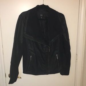 Black Faux leather jacket